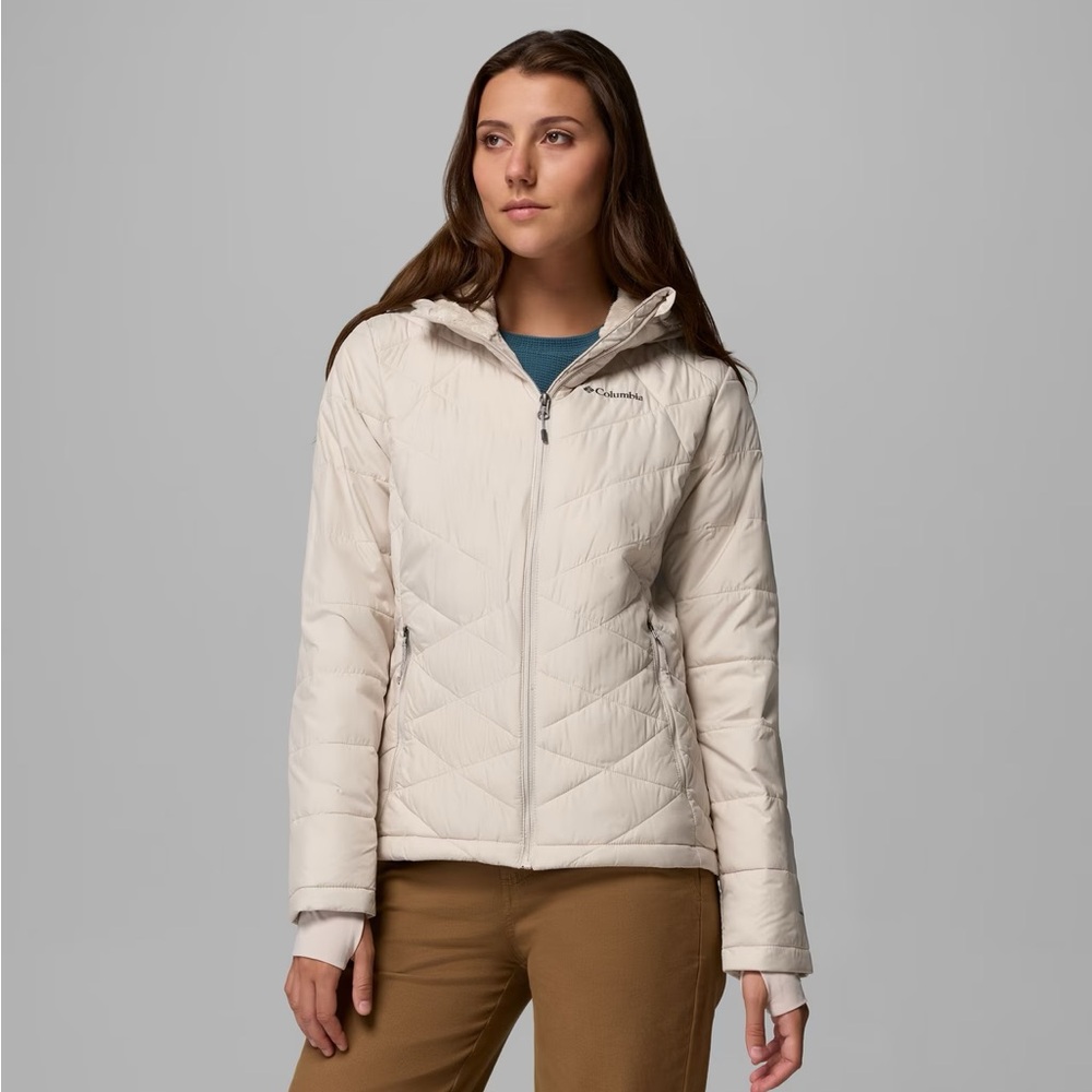 Columbia Omni Heat Women's Cream Quilted Jacket